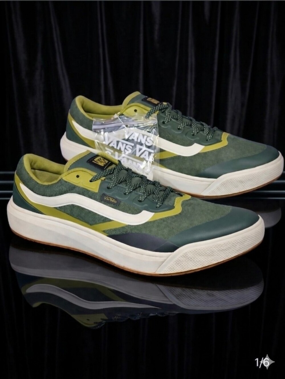 Vans Ultrarange 2.0 RW Kelp Green Marshmallow Men’s 9.5 Women’s 11 New W Box